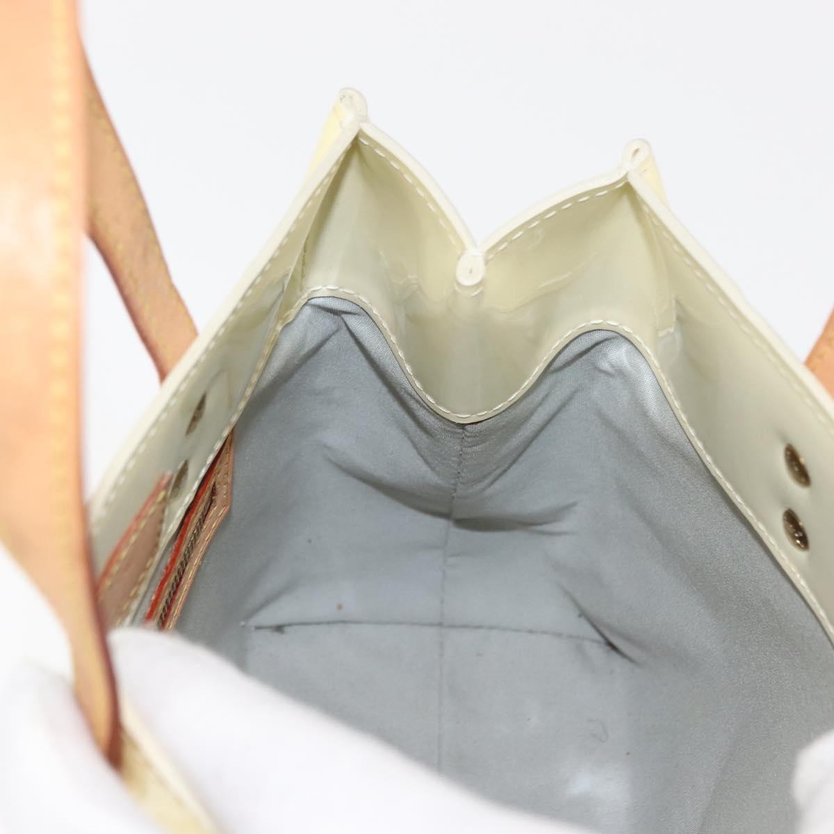 Louis Vuitton Reade Handbag Monogram Vernis, YELLOW, PATENT_LEATHER, Handbag