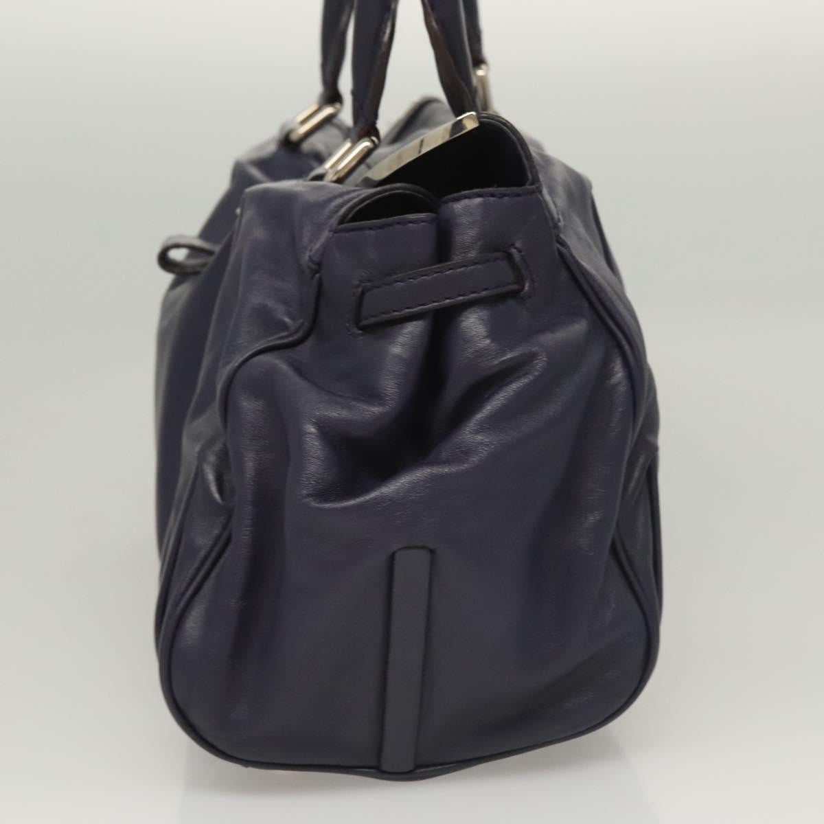Celine Shoulder Bag Leather, PURPLE, LEATHER, Shoulder bag