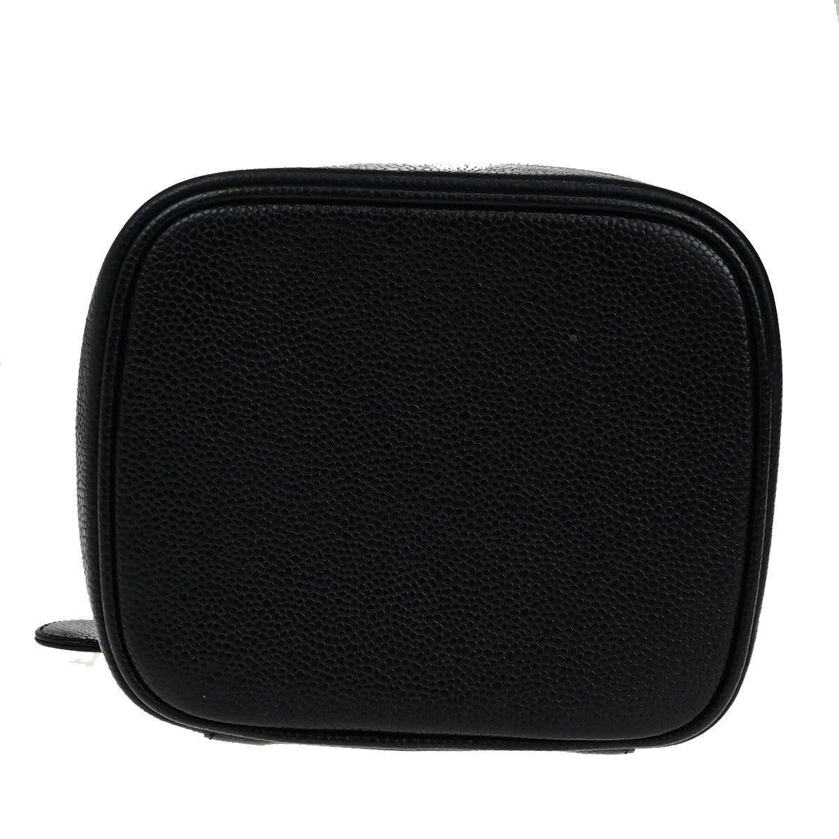 Chanel Vintage Timeless Vanity Case Caviar, BLACK, CALFSKIN, Handbag