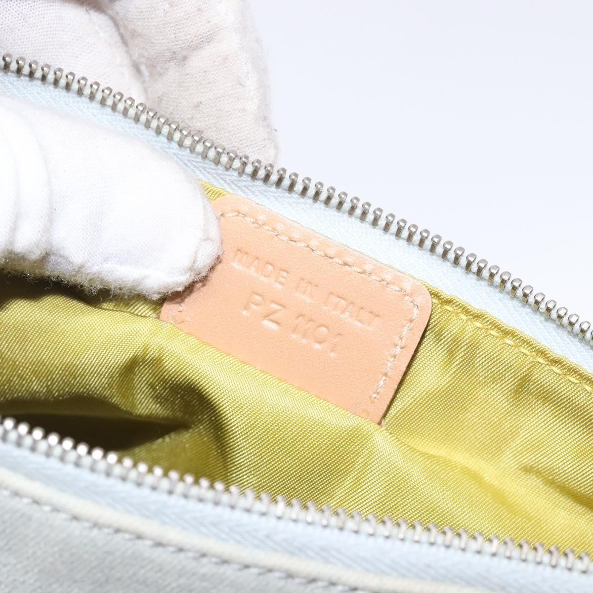 Christian Dior Vintage Saddle Bag Denim, BLUE, DENIM_JEANS, Shoulder bag