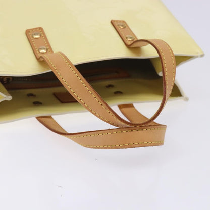 Louis Vuitton Reade Handbag Monogram Vernis, BEIGE, PATENT_LEATHER, Handbag