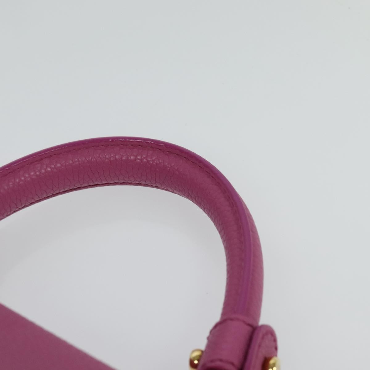 Salvatore Ferragamo Sofia Satchel Leather, PINK, LEATHER, Handbag