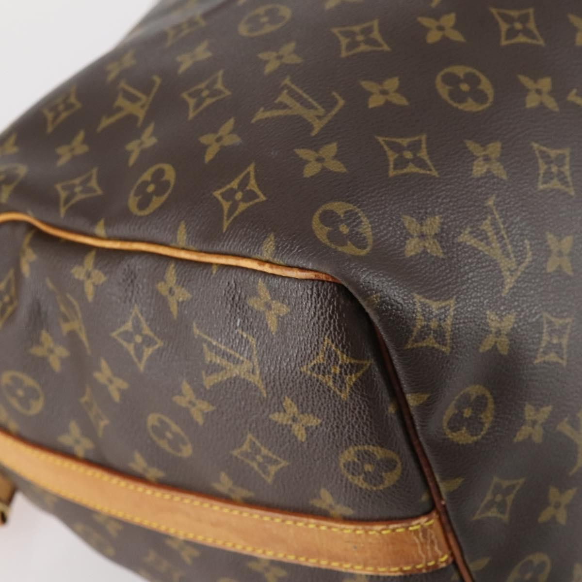 Louis Vuitton Keepall Bandouliere Bag Monogram Canvas, BROWN, CANVAS, Travel bag
