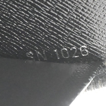 Louis Vuitton Zippy Organizer Epi Leather, BLACK, LEATHER, Wallets