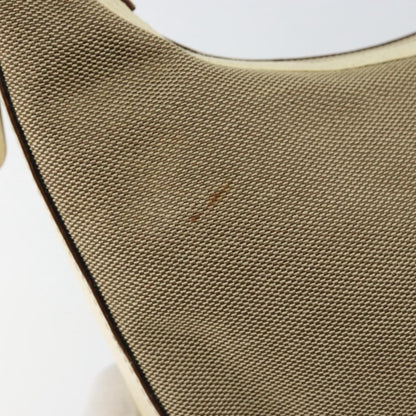Gucci Vintage Shoulder Bag Canvas, BEIGE, CANVAS, Shoulder bag