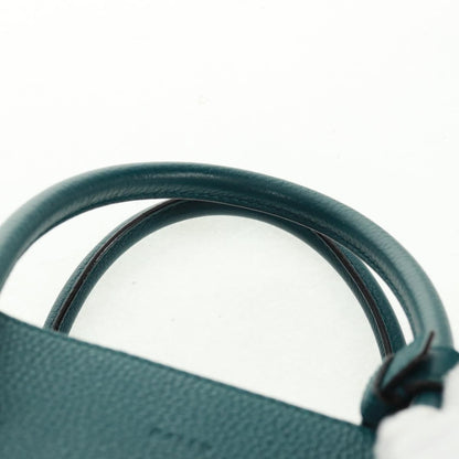 Bally Vintage Handbag Leather, GREEN, LEATHER, Handbag