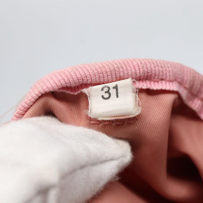 Prada Side Pocket Bauletto Bag Nylon with Leather, PINK, NYLON, Handbag