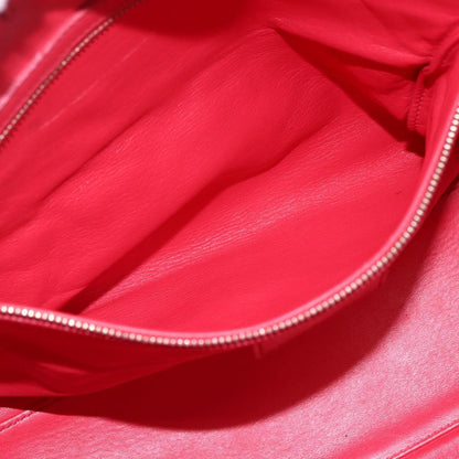 Christian Dior Delices Tote Cannage Quilt Leather, RED, LEATHER, Tote bag