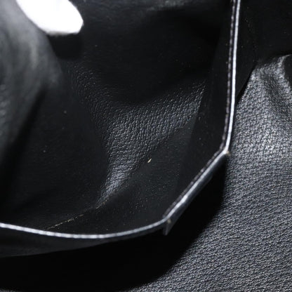Celine Vintage Macadam Shoulder Bag Macadam Canva  Vinyl, Black, Canvas, Handbag