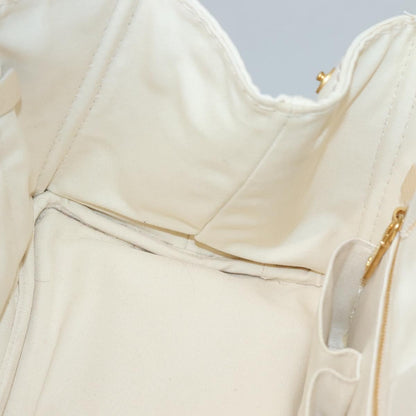 Prada Canapa Tote Canvas, WHITE, CANVAS, Tote bag