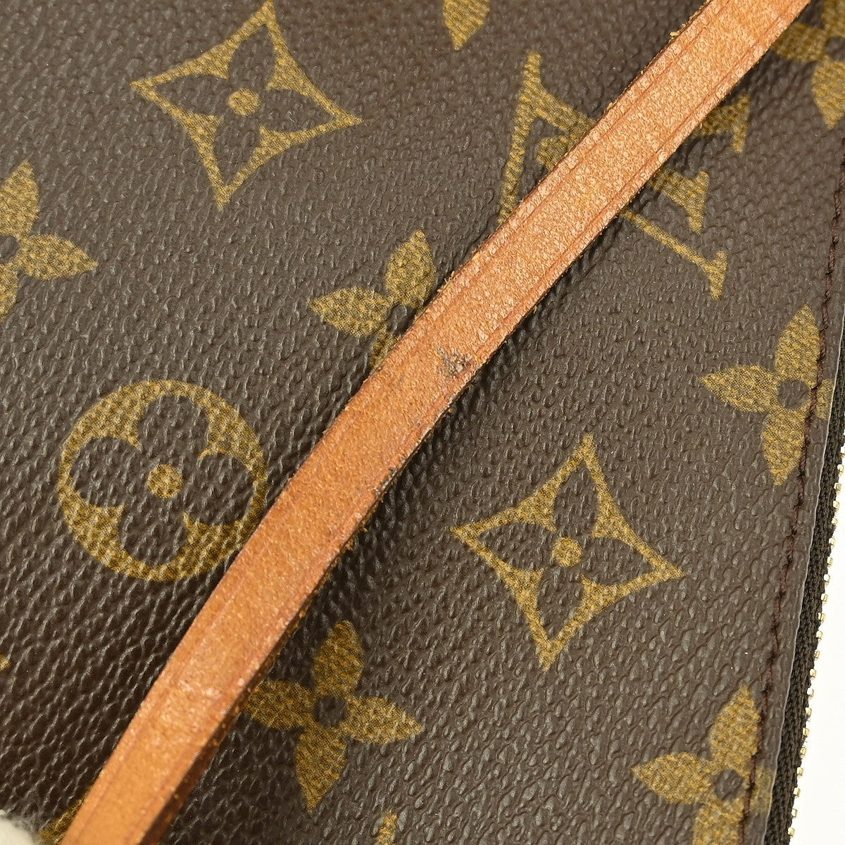 Louis Vuitton Pochette Accessoires NM Monogram Canvas, BROWN, CANVAS, Clutche & pouche