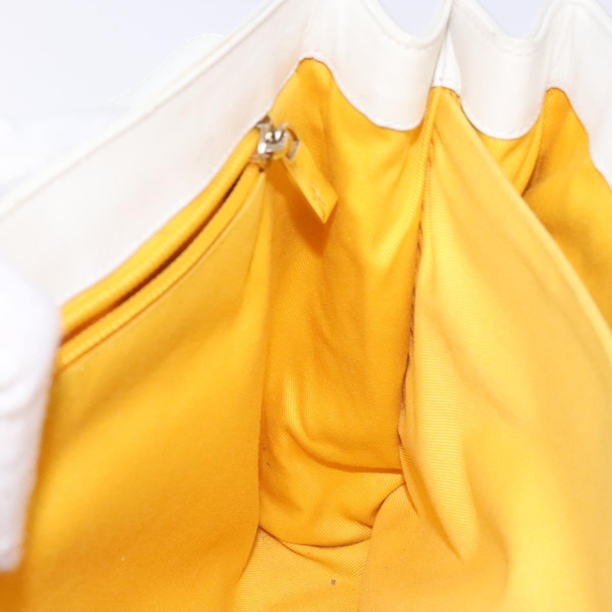 Salvatore Ferragamo Virna Satchel Leather, WHITE, LEATHER, Handbag