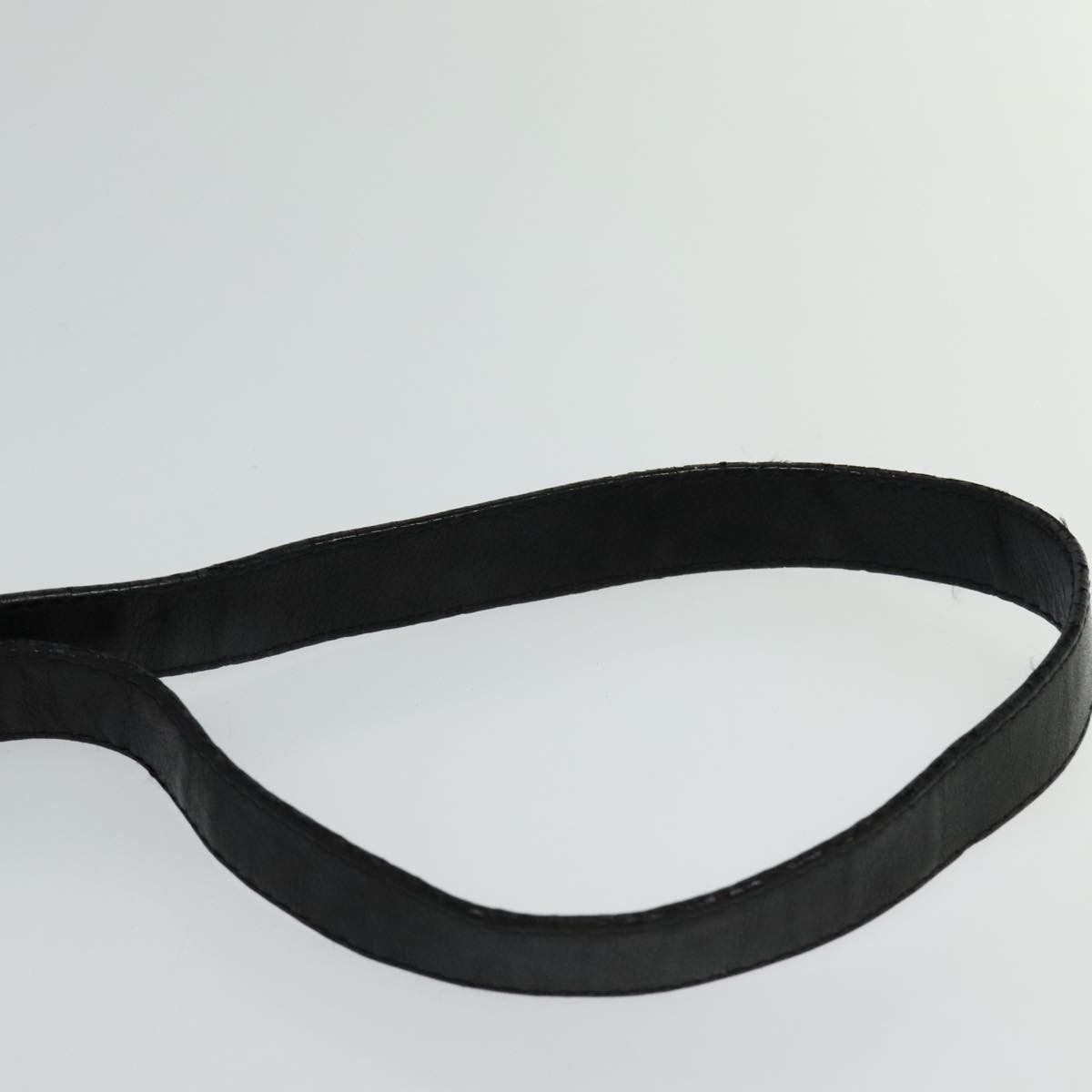 Christian Dior Vintage Street Chic Shoulder Handbag Diorissimo Canvas with Leather, BLACK, CANVAS, Shoulder bag