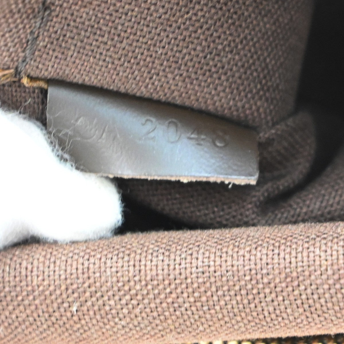 Louis Vuitton Cabas Beaubourg Damier, BROWN, CANVAS, Tote bag