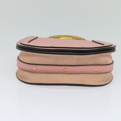 Chloe Nile Crossbody Bag Leather, Pink, Leather, Handbag