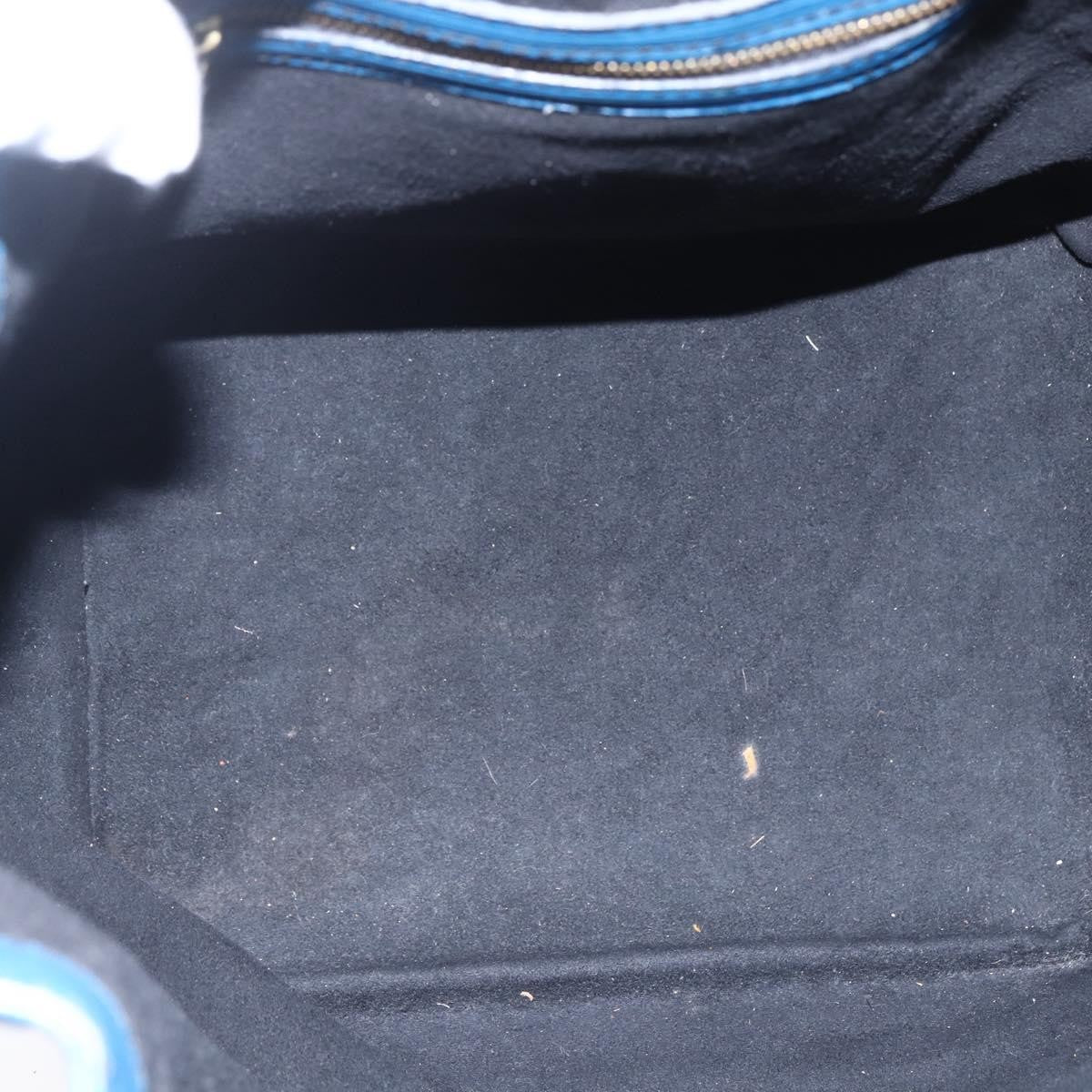 Louis Vuitton Noe Handbag Epi Leather, BLUE, LEATHER, Shoulder bag