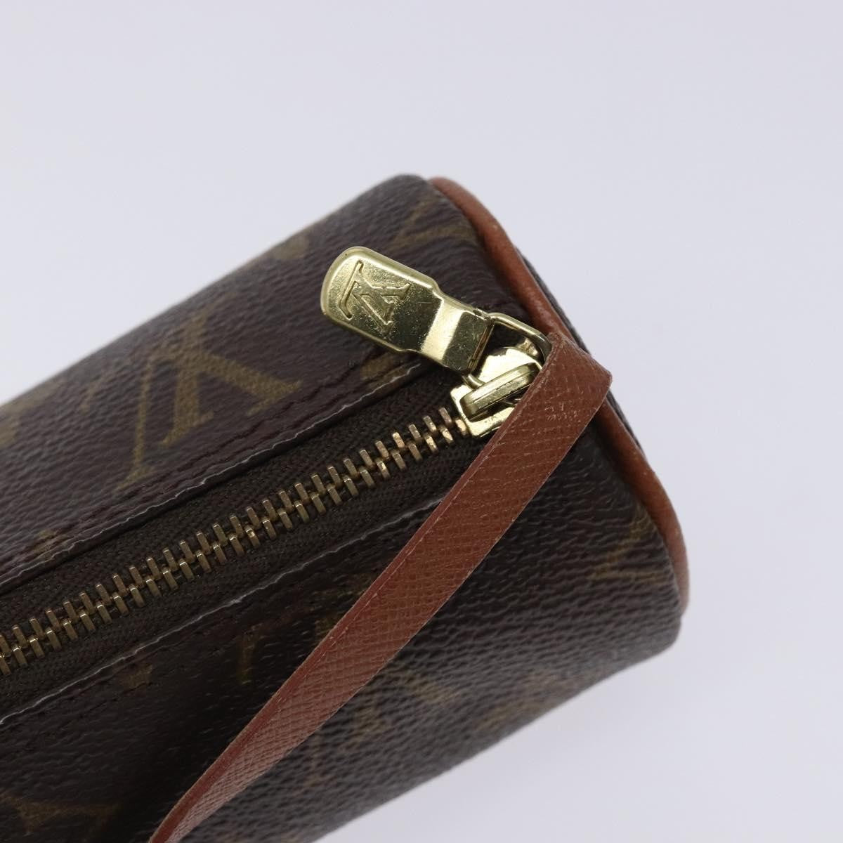 Louis Vuitton Papillon Pochette Monogram Canvas, BROWN, CANVAS, Handbag