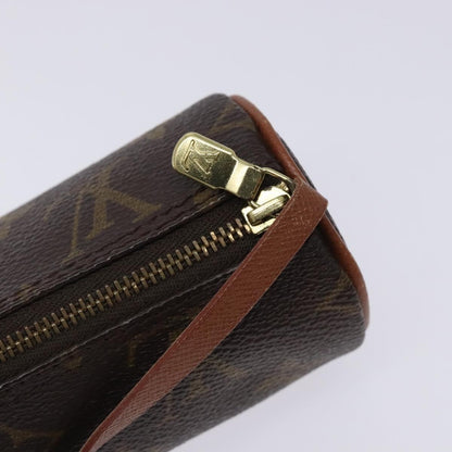 Louis Vuitton Papillon Pochette Monogram Canvas, BROWN, CANVAS, Handbag