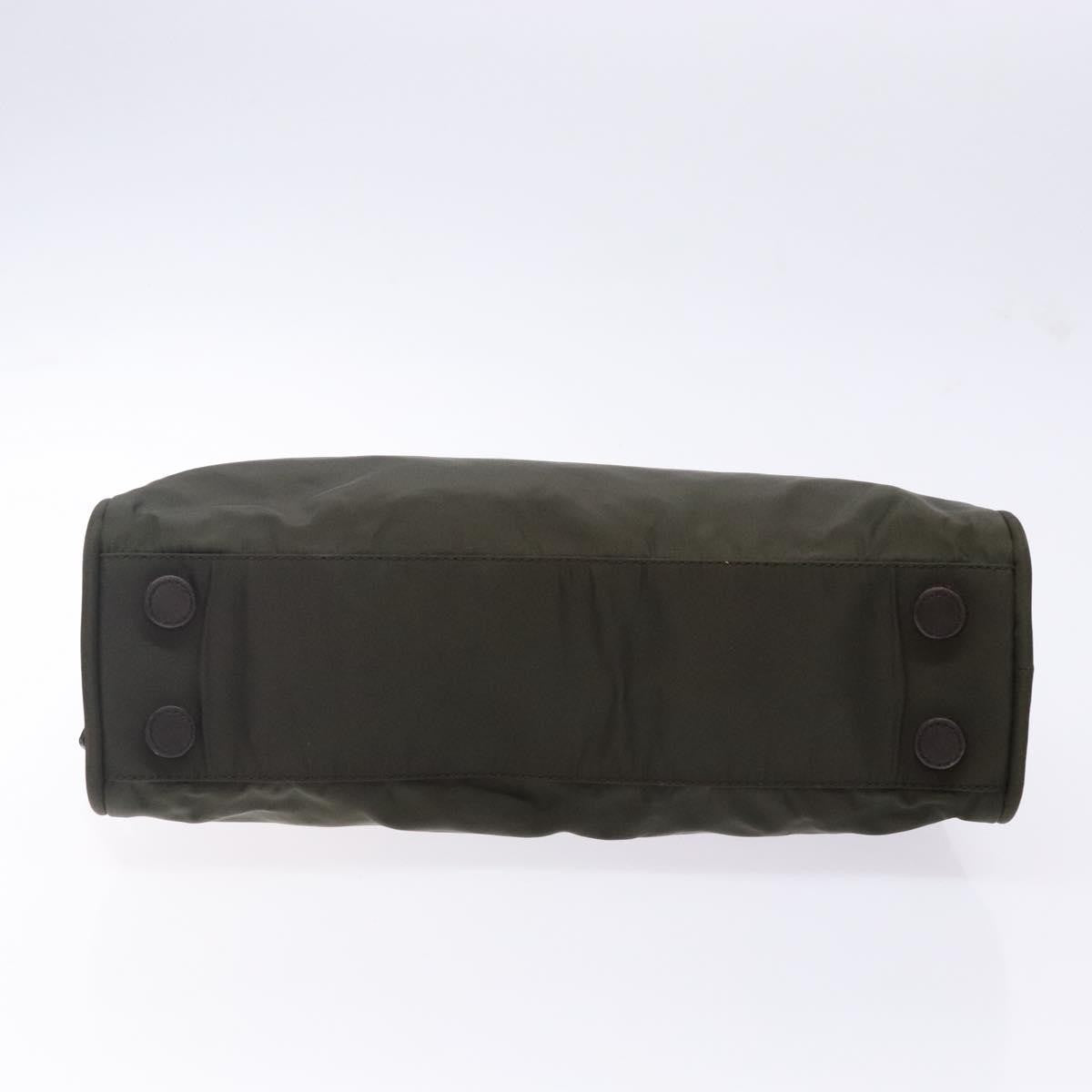 Prada Bowling Shoulder Bag Tessuto, KHAKI, NYLON, Shoulder bag