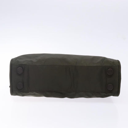 Prada Bowling Shoulder Bag Tessuto, KHAKI, NYLON, Shoulder bag