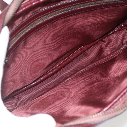 cartier Must de Cartier Shoulder Bag Leather, BURGUNDY, LEATHER, Shoulder bag