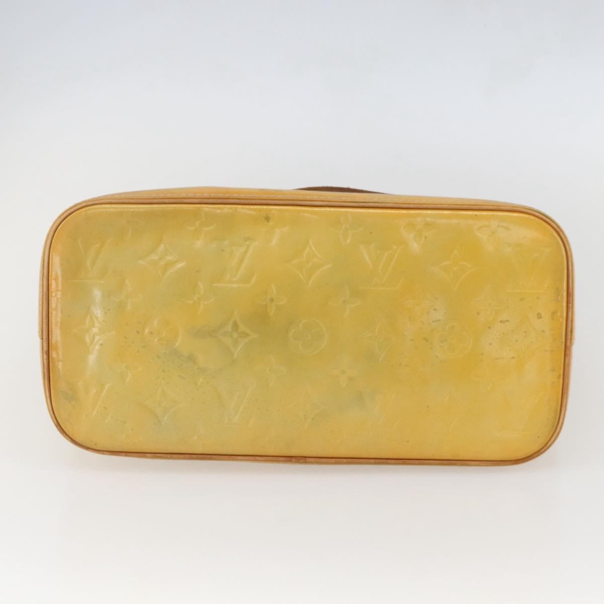 Louis Vuitton Houston Handbag Monogram Vernis, BEIGE, PATENT_LEATHER, Tote bag