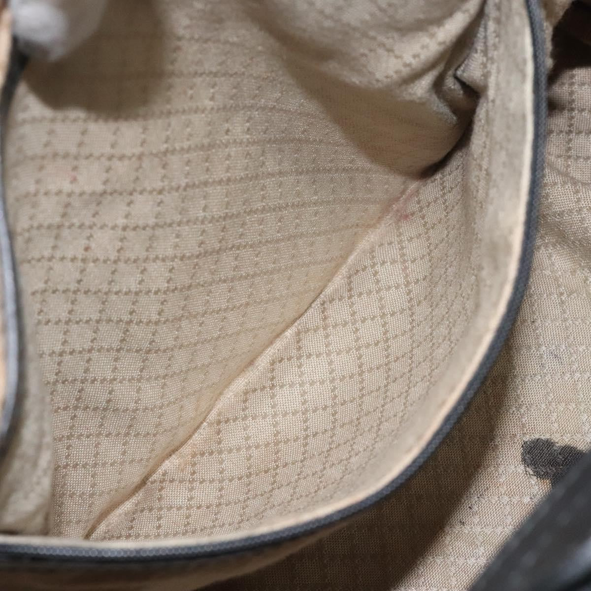 Gucci Vintage Web Boston Bag GG Canvas, BLACK, CANVAS, Handbag