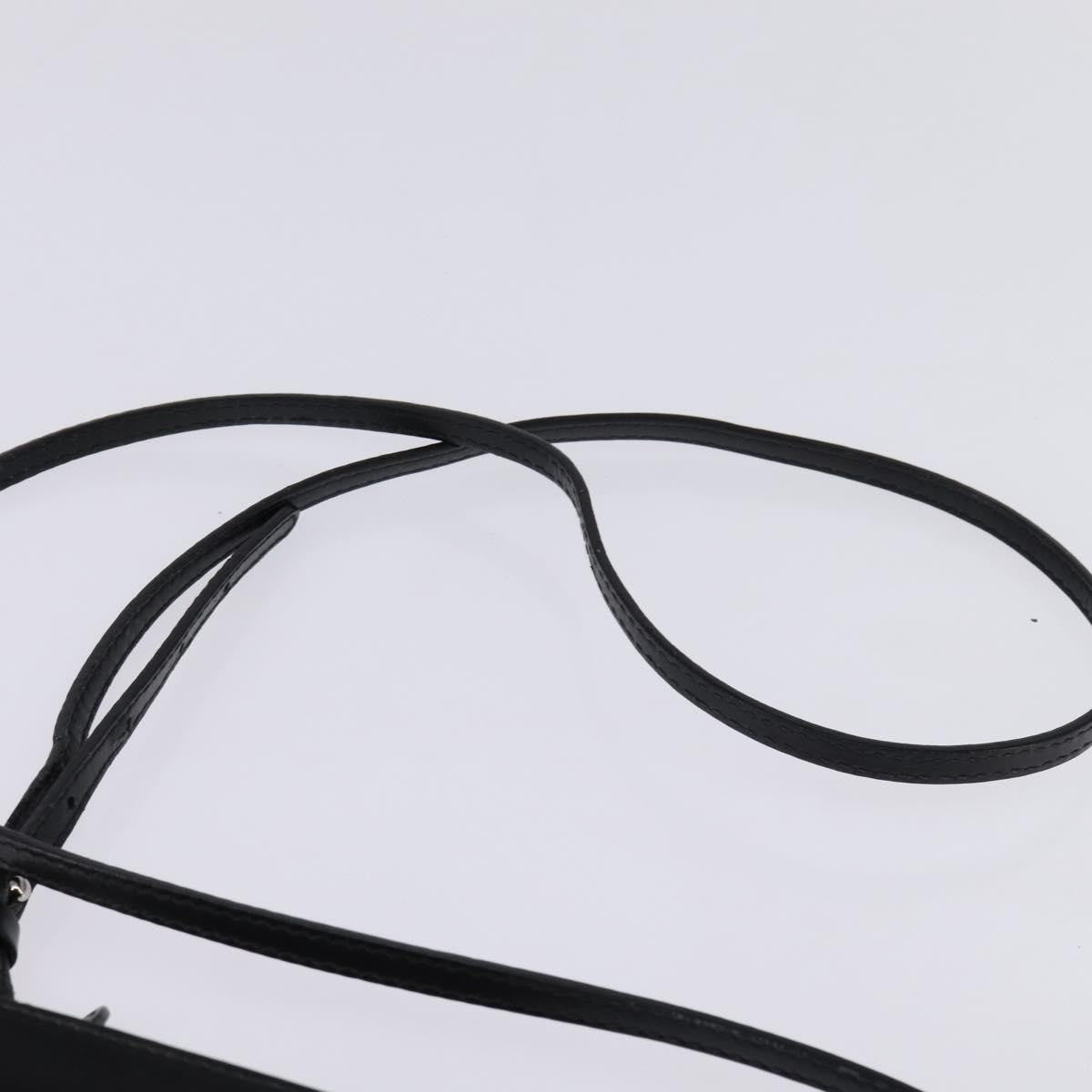 Balenciaga Navy Pochette Canvas and Leather, WHITE, CANVAS, Clutche & pouche