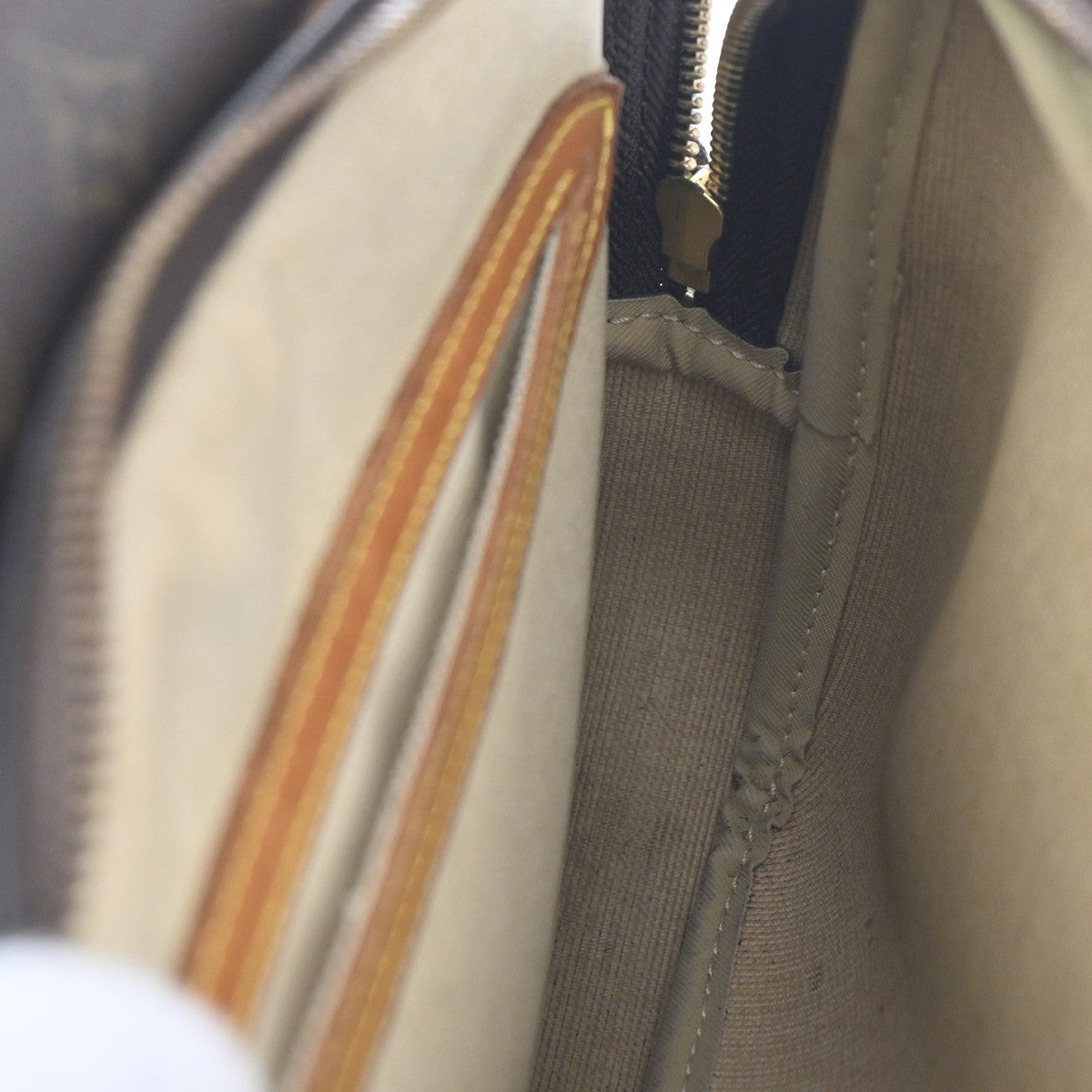 Louis Vuitton Reporter Bag Monogram Canvas, BROWN, CANVAS, Shoulder bag