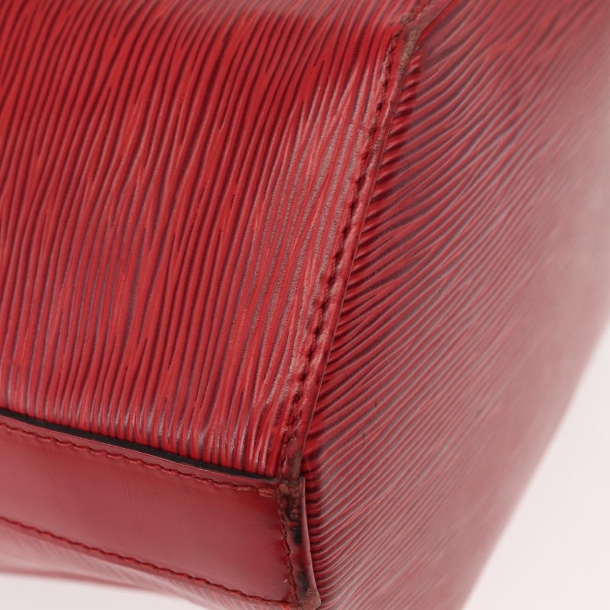 Louis Vuitton Vintage Sac d'Epaule Handbag Epi Leather, RED, LEATHER, Shoulder bag