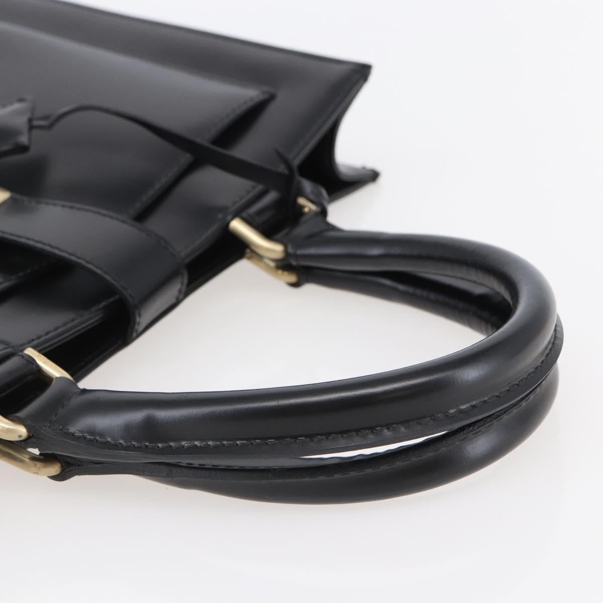 Salvatore Ferragamo Vintage Tote bag Leather, BLACK, LEATHER, Tote bag