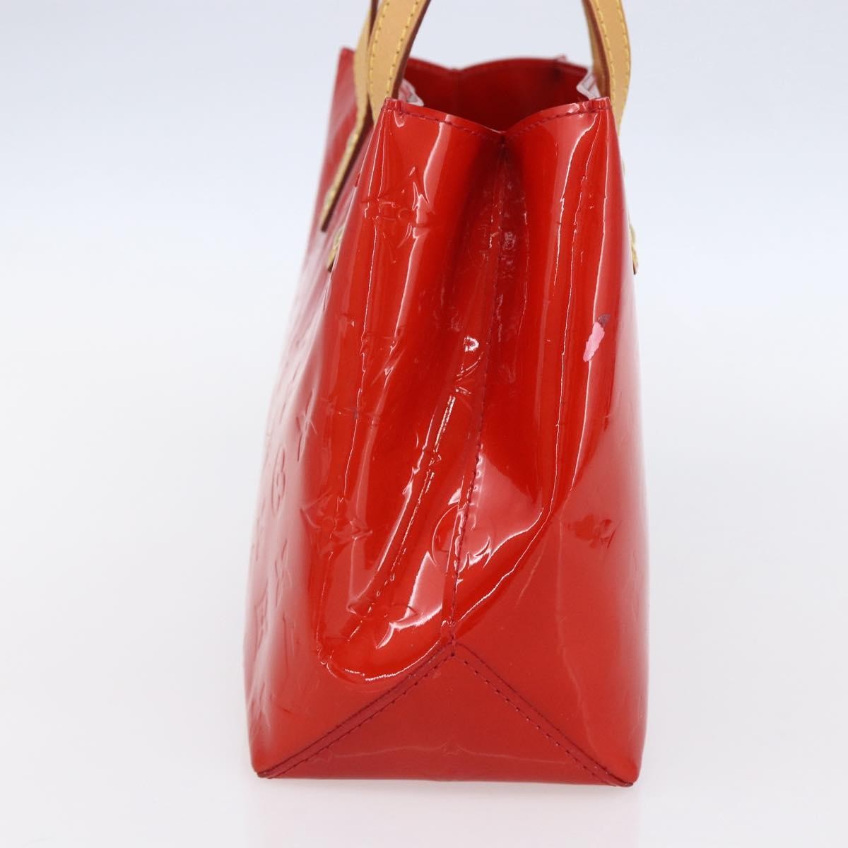 Louis Vuitton Reade Handbag Monogram Vernis, RED, PATENT_LEATHER, Handbag