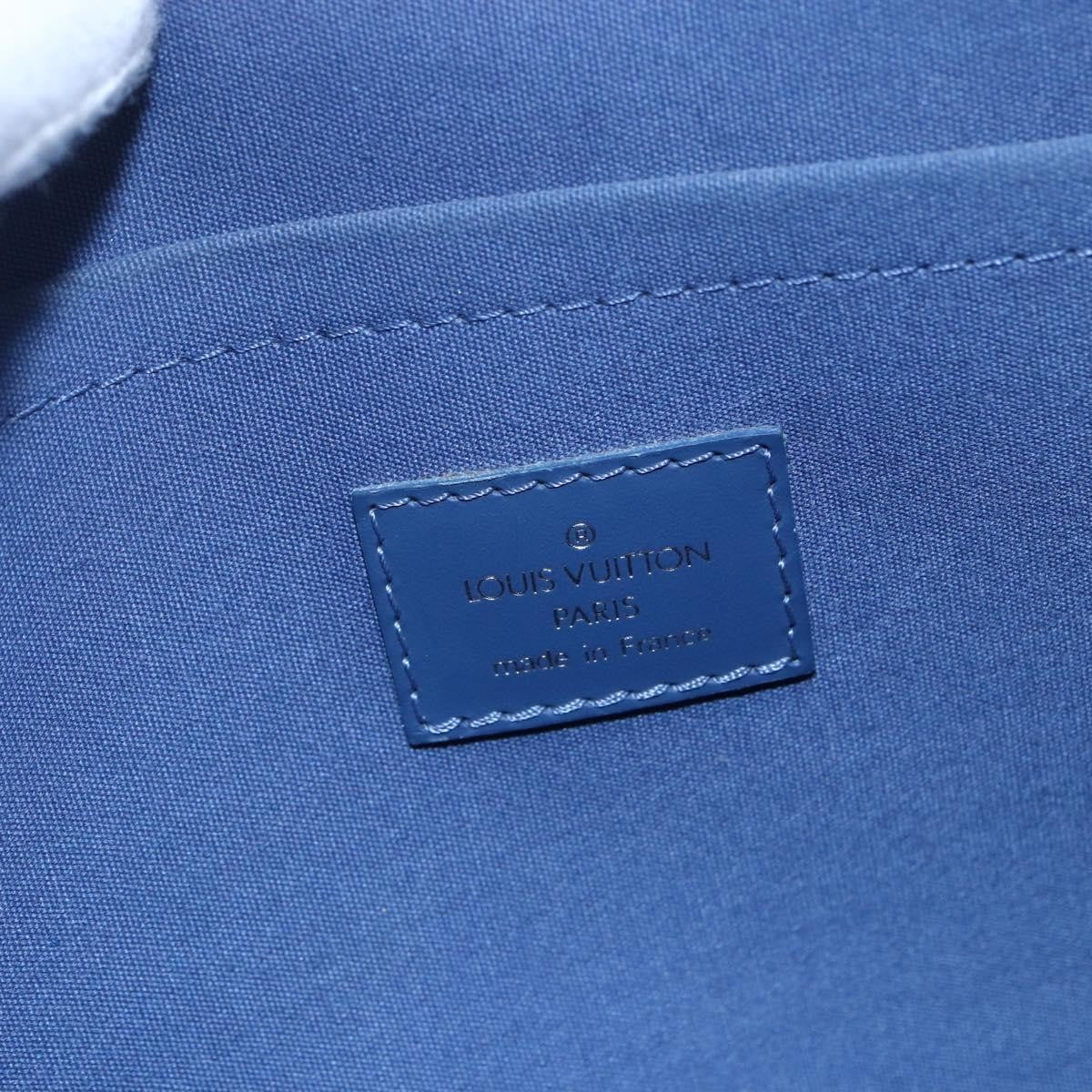 Louis Vuitton Segur Handbag Epi Leather, BLUE, LEATHER, Handbag