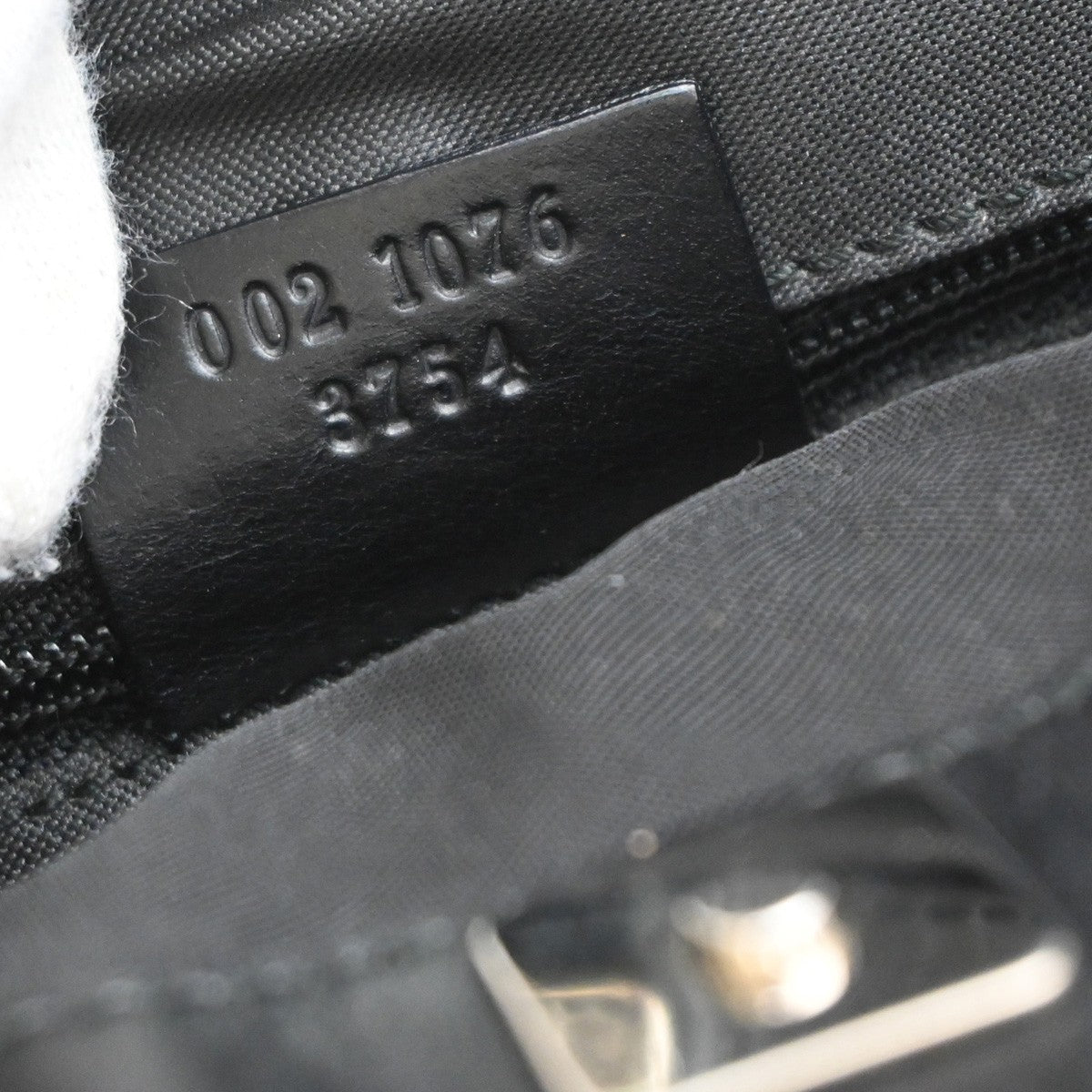 Gucci Double Pocket Tote GG Canvas, BLACK, CANVAS, Tote bag