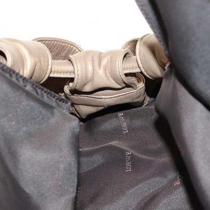 Loewe Anagram Logo Nappa Aire Hand Bag Leather, GOLD, LEATHER, Handbag