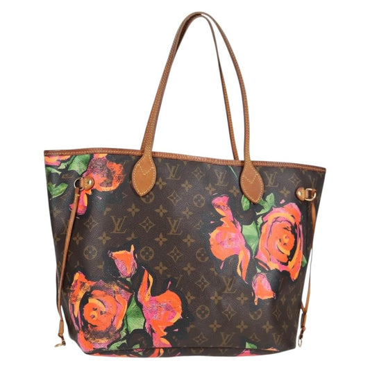 Louis Vuitton Neverfull NM Tote Limited edition printed canvas, BROWN, CANVAS, Tote bag