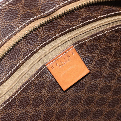 Celine Vintage Macadam Tote bag Canvas, BROWN, CANVAS, Tote bag