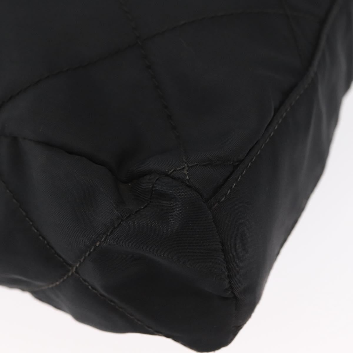 Prada Re-Edition 1995 Chain Tote Quilted Re-Nylon, BLACK, NYLON, Shoulder bag