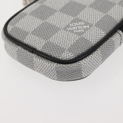 Louis Vuitton Modular Pouch Limited Edition Damier Graphite 3D, GRAY, CANVAS, Clutche & pouche