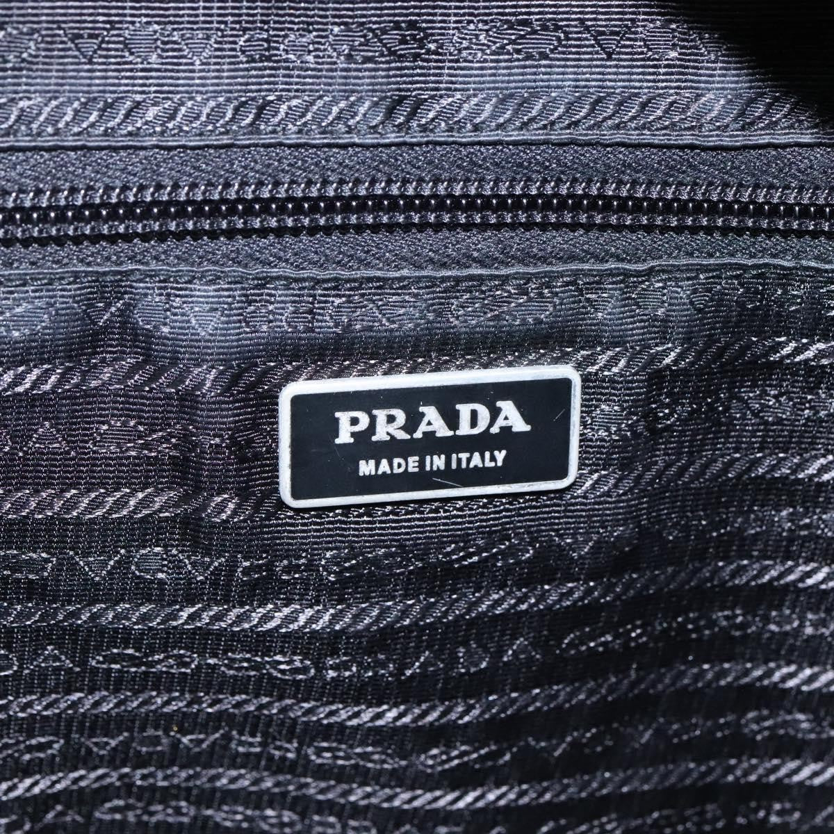Prada Vintage Handbag Tessuto, BLACK, NYLON, Handbag