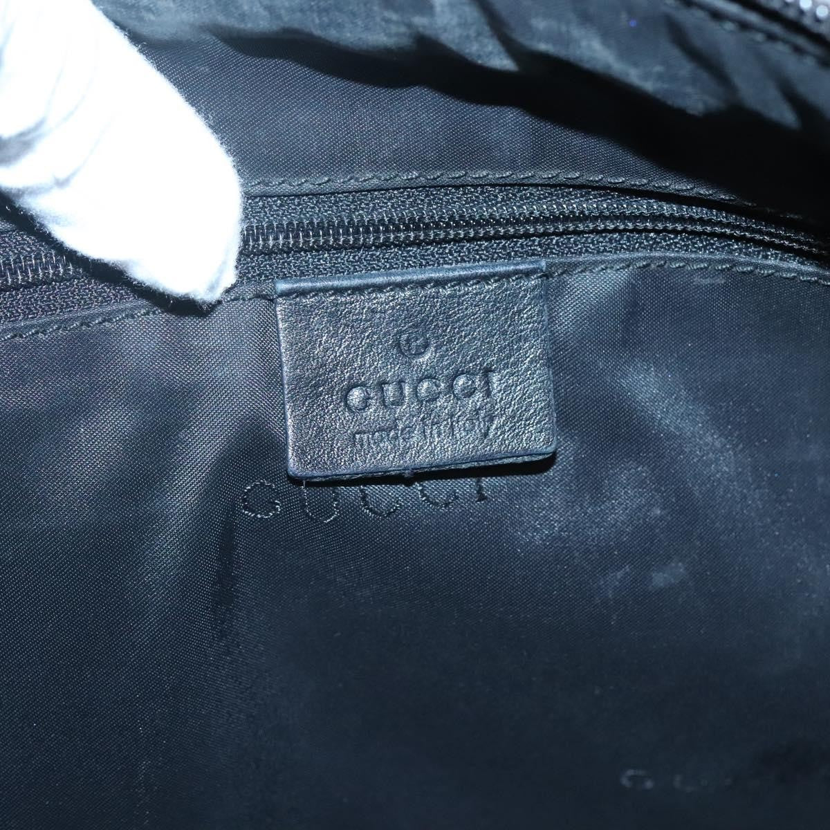 Gucci Vintage Shoulder Bag Leather, BLACK, LEATHER, Shoulder bag