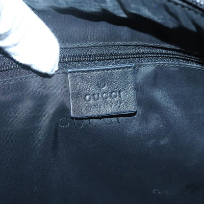 Gucci Vintage Shoulder Bag Leather, BLACK, LEATHER, Shoulder bag