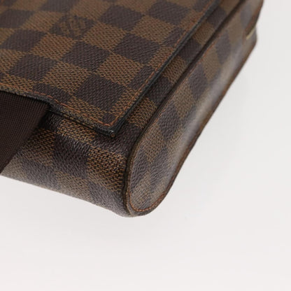 Louis Vuitton Geronimos Waist Bag Damier, BROWN, CANVAS, Shoulder bag