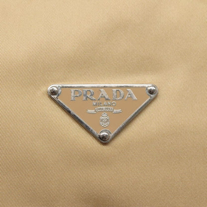 Prada Hobo Tessuto, BEIGE, NYLON, Shoulder bag