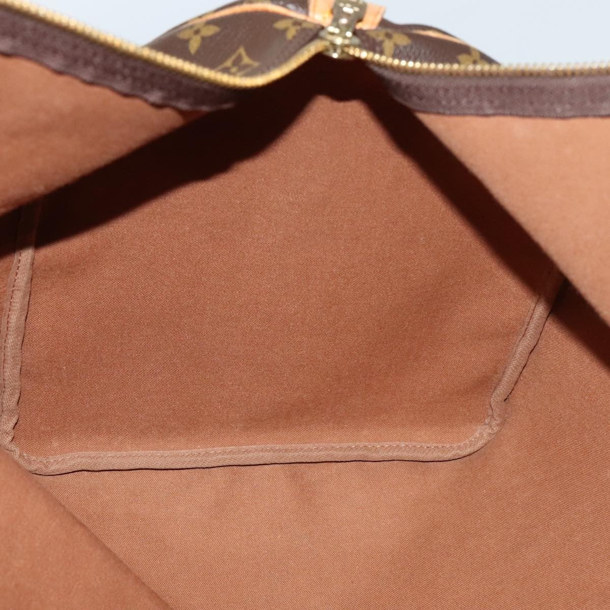 Louis Vuitton Keepall Bag Monogram Canvas, BROWN, CANVAS, Travel bag