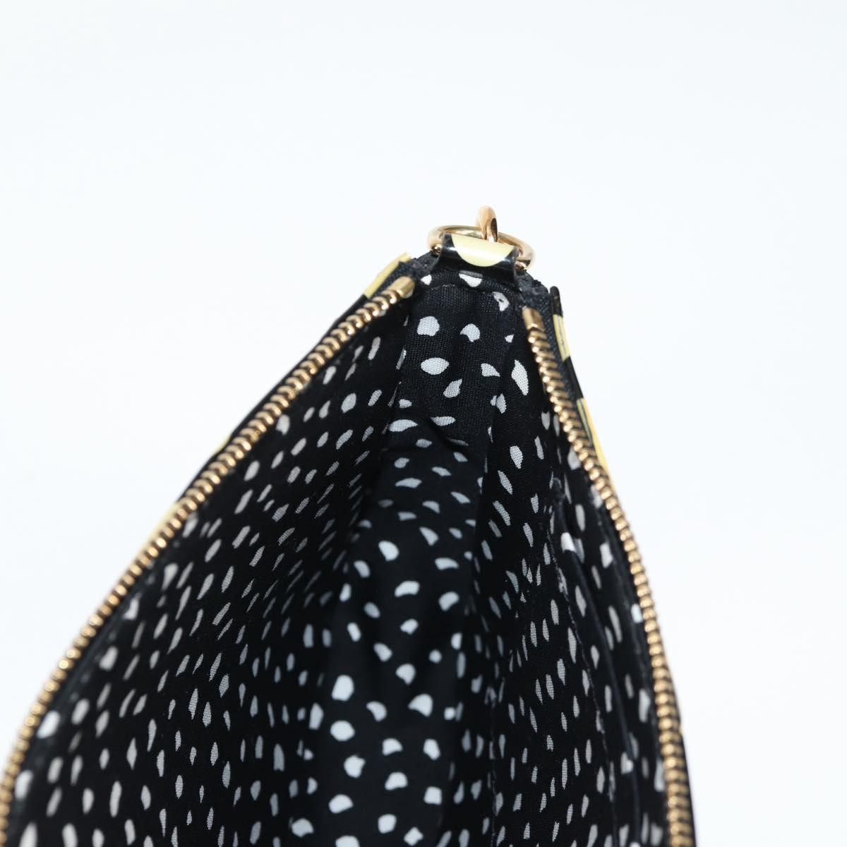 Louis Vuitton Pochette Accessoires Yayoi Kusama Painted Dots Monogram vernis, BLACK, PATENT_LEATHER, Clutche & pouche