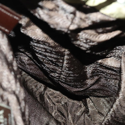 Prada Vela Double Front Pocket Backpack Tessuto with Saffiano Leather, KHAKI, NYLON, Backpack