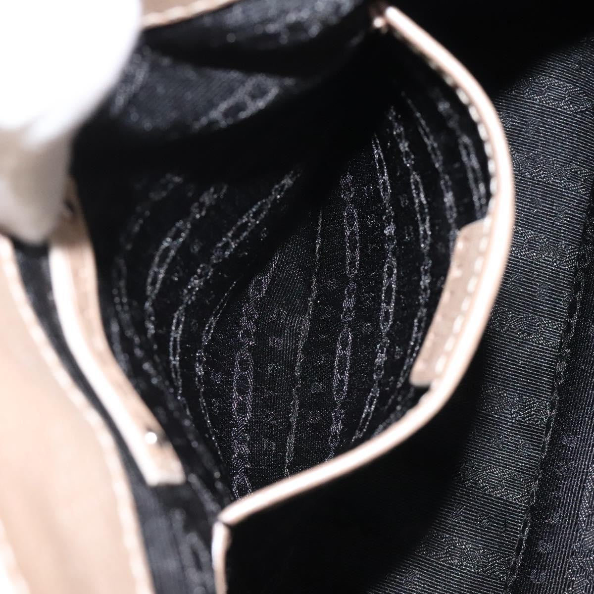 Celine Boogie Satchel Leather, GOLD, LEATHER, Handbag