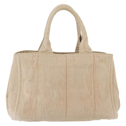 Prada Canapa Tote Canvas, Beige, Canvas, Tote Bag