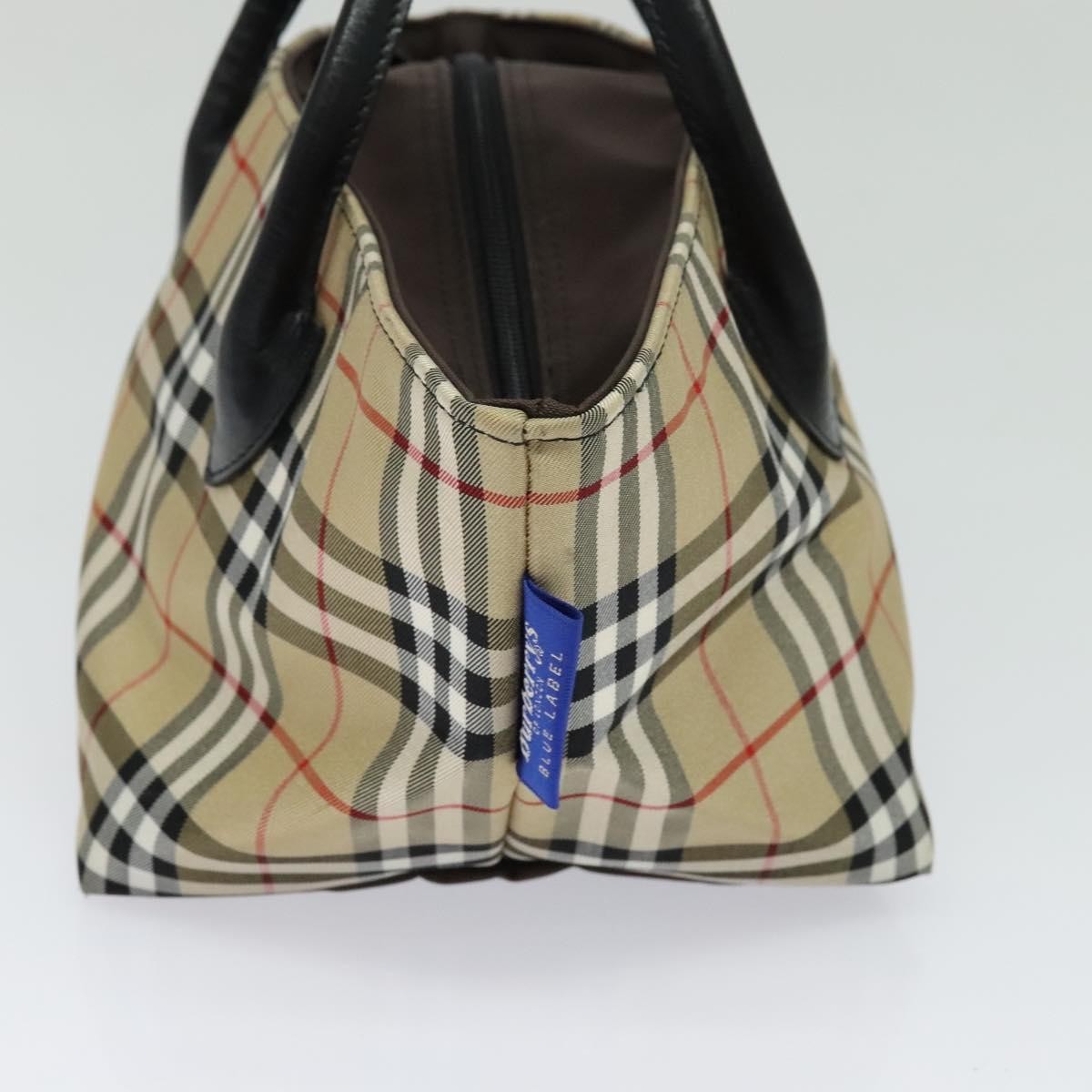 Burberry Nova Check Tote Nylon, BEIGE, NYLON, Tote bag